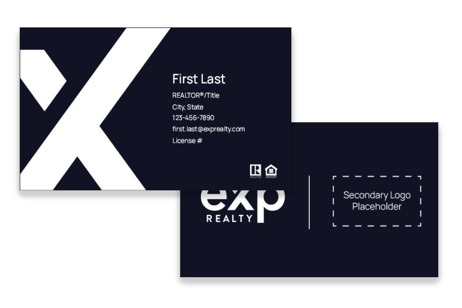 Navy - Dual Branded - Large X - No photo